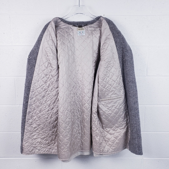 M & G Made In Germany Boiled Wool Hooded Toggle Duffle Coat Cream Size US 18 - Picture 3 of 8